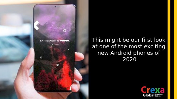 This might be our first look at one of the most exciting new Android phones of 2020